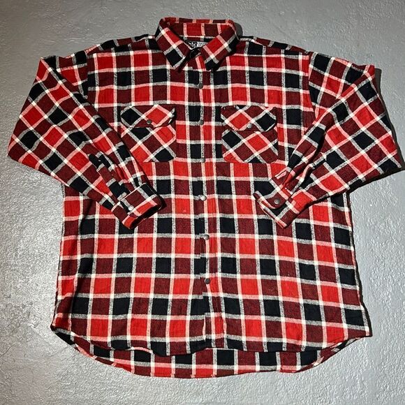 Thick Vintage Plaid Flannel   - Picture 2 of 6